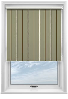 The British Stripe Co. Alfred, Derwent No.1 - Twist&Fit Roller Blind